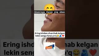 SIZDAN NIMA KETI VIDEOGA BITTA LIKE 😅👍funny 1mln comedyvideos instagram subscribe japan rells [upl. by Brotherson]