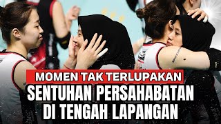 MEDIA KOREA  SENTUHAN HANGAT DI BALIK KEMENANGAN MEGAWATI EUNJIN DAN TIM RED SPARKS [upl. by Pillihp421]