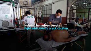 Helping homeless people fight addiction to crack cocaine [upl. by Tybie]