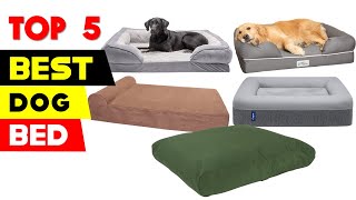 Top 5 Best Dog Beds Reviews in 2024 [upl. by Heurlin]