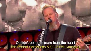 Metallica  Nothing Else Matters Live HD Subtitulado [upl. by Leinaj822]