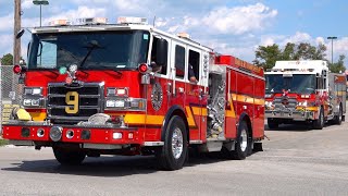 Best of Fire Trucks Responding 2023  Best of Sirens amp Air Horn [upl. by Yak292]