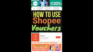 How to Apply Shopee Vouchers  30 discount live sample [upl. by Walls652]