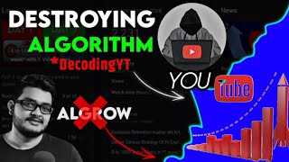 How decodingyt beat Algrow  Decoding Yt beat YouTube Algorithm [upl. by Izmar]