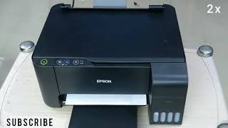 Epson L3110L315031153156 Print head Cleaning with and without PCSolving white lines on printout [upl. by Larrad]