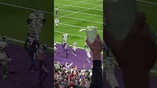 Jets Vs Vikings London 2024  Rodgers throws to Wilson Touchdown Jets [upl. by Aisatsanna252]