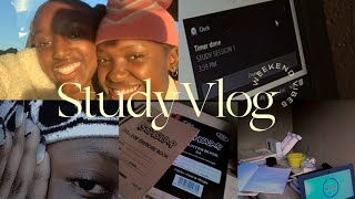 Study vlog  procrastinating to study  visiting my bestie  final exam preparation [upl. by Onitsirc]