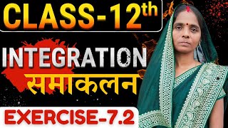 Class12 maths chapter7 Ex72 que no1 to 13 integration class 12 Part2 समाकलन कक्षा12 [upl. by Siravart162]