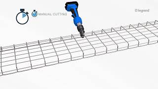 Cablofil Productivity Saving Solutions Wire Mesh Tray Extended [upl. by Corella]