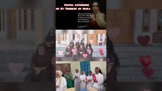 Festal greetings of St Theresa of Avila christianfaith [upl. by Yancey19]