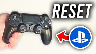 How To Reset PS4 Controller  Full Guide [upl. by Asseret]