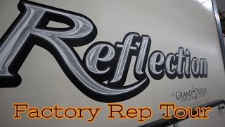 Grand Design Reflection Build Quality Tour w Factory Rep [upl. by Ylatan420]