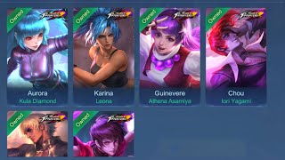 Mobile Legends  BUYING ALL KOF SKINS  MLBB KOF DRAW 2024 [upl. by Erich]