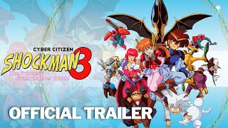 CYBER CITIZEN SHOCKMAN 3 The Princess from Another World Official Trailer 2024  HD [upl. by Avek121]