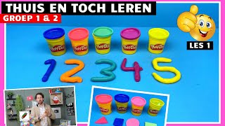 Schooltje Spelen en leren met PlayDoh  Les 1  Family Toys Collector [upl. by Steinberg635]