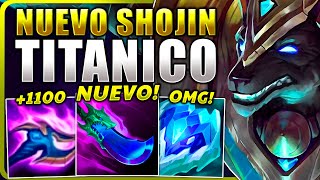 👹¡RIOT SE VUELVE LOCO y MEGA BUFFA la LANZA DE SHOJIN y NASUS CONSIGUE CASI 1000 CARGAS en MINUTOS [upl. by Mohandis]