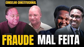 A CNE E O CONSELHO CONSTITUCIONAL SEM SAIDA VÃO DECLARAR O VERDADEIRO VENCEDOR [upl. by Lanam]