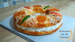 Roscón de reyes artesano [upl. by Ueihtam]