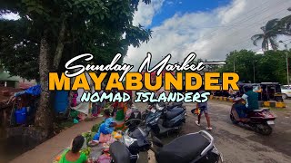 Exploring Mayabunders Sunday Vegetable amp Fruit Market  Nomad Islanders [upl. by Arymat]