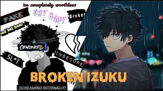 Broken Izuku Texting Story  My Hero Academia Texting Story  Part1 [upl. by Yann]