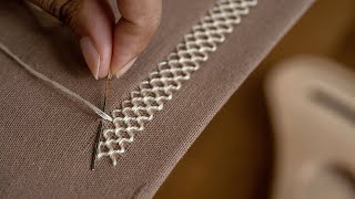 Effortless Embroidery  Neat Border Patterns for Dress and Garments [upl. by Trebliw]