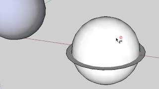 SketchUp  Using the Follow Me tool to make spheres and hemispheres [upl. by Kameko]