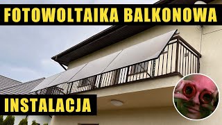 Fotowoltaika balkonowa  Instalacja Fotowoltaika w bloku [upl. by Kreiner]