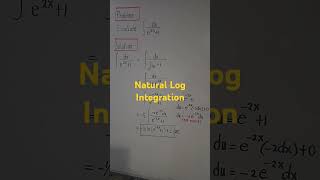 Natural Log Integration ProfDavidJDelosReyes integralcalculus [upl. by Verine]