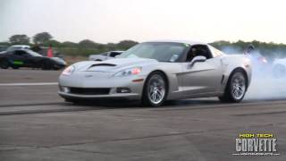 Corvettes  The Texas Mile  March 2011 [upl. by Ellicec]