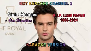 One Direction  Night Changes Karaoke [upl. by Sperry]