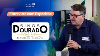 Entrevista com expositor Sinos Dourado  ExpoCatólica 2024 [upl. by Joh253]