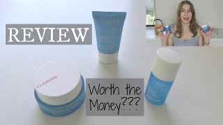 REVIEW CLARINS HYDRAQUENCH SKINCARE  BONBONZZ [upl. by Otsedom455]