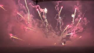 Weston Park model airshow international 2024 fireworks show [upl. by Ginder978]