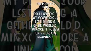 5 UNFORGETTABLE Quotes The Princess Bride bookquotes shortsquotes [upl. by Kawai941]