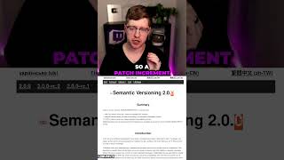 Semantic Versioning [upl. by Savage]