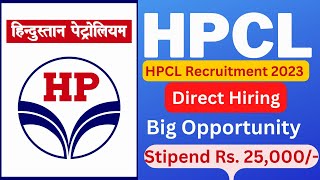 HPCL Recruitment 2023 Only for Freshers HPCL Vacancy 2023  Full Detail Video [upl. by Humo297]