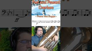 Poet and Peasant Overture Pt 2  Franz Von Suppe tuba brass orchestra [upl. by Ariana]