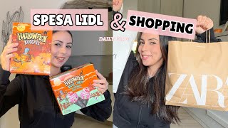 🎃SVUOTA LA SPESA LIDL CIBO HALLOWEEN  HAUL OUTLET BARBERINO amp ZARA  IN RIPRESA [upl. by Telfer]