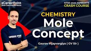 Mole Concept  Crash Course  Chemistry  NTSE  Gaurav Sir  Career PointNTSE [upl. by Latif]