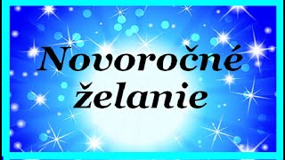 Novoročné prianie 2023  Novoročné želanie  Šťastný nový rok  Novorocne prianie Novorocne zelanie [upl. by Vanny]