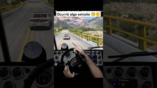 Le ocurrió algo extraño a ese auto 🧐🤨 truck simulator trailer american camion [upl. by Jedthus]