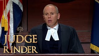 The Plaintiff Leaves Out One Crucial Detail  Judge Rinder [upl. by Vanthe]