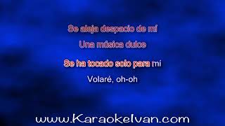 Gipsy Kings  Volare KARAOKE [upl. by Aerdnak]