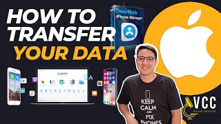 How to Transfer Bulky Files from iPhone to Windows 10 PC DearMob iPhone Manager Software Tutorial [upl. by Aikimat]