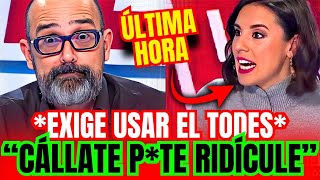 💥BOMBAZO ¡RISTO MEJIDE ESTALLA y RIDICULIZA a IRENE MONTERO al EXIGIRLE que UTILICE el quotTODESquot [upl. by Noscire]