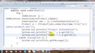 Marshalling and UnMarshalling Object and List Object with Java XML [upl. by Goldfarb252]