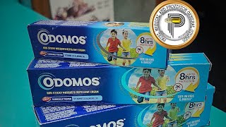 ODOMOS MOSQUITO PROTECTION  CREAM  LOTION  ROLLON [upl. by Ydarg831]