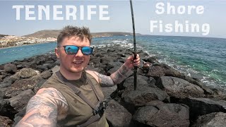 Shore Fishing in Tenerife  Canary Islands [upl. by Elahcar]