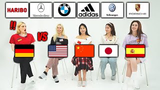 German was Shocked by Pronunciation of German Brands All Around the World US China Japan Spain [upl. by Llevel78]