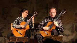 Stefano Grondona amp Laura Mondiello Guitar Duo  F Mendelssohn [upl. by Clercq259]